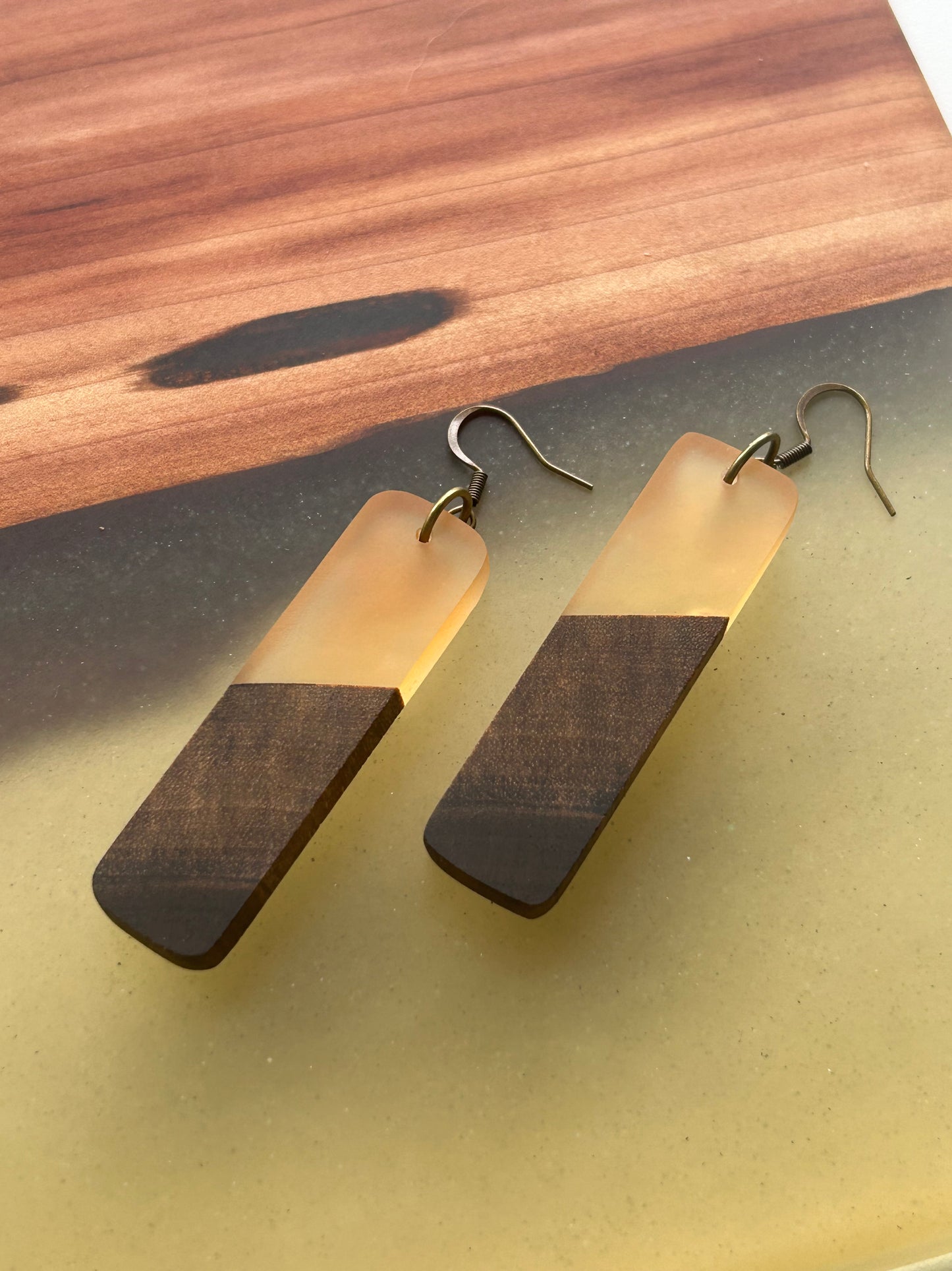 Walnut w/ Tiger Orange