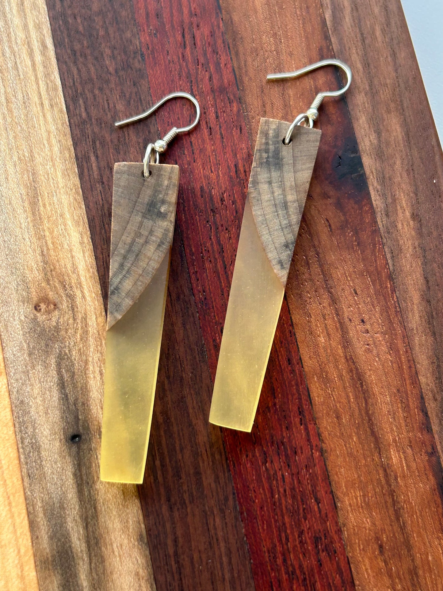 Maple w/ Aureolin Yellow Skinny