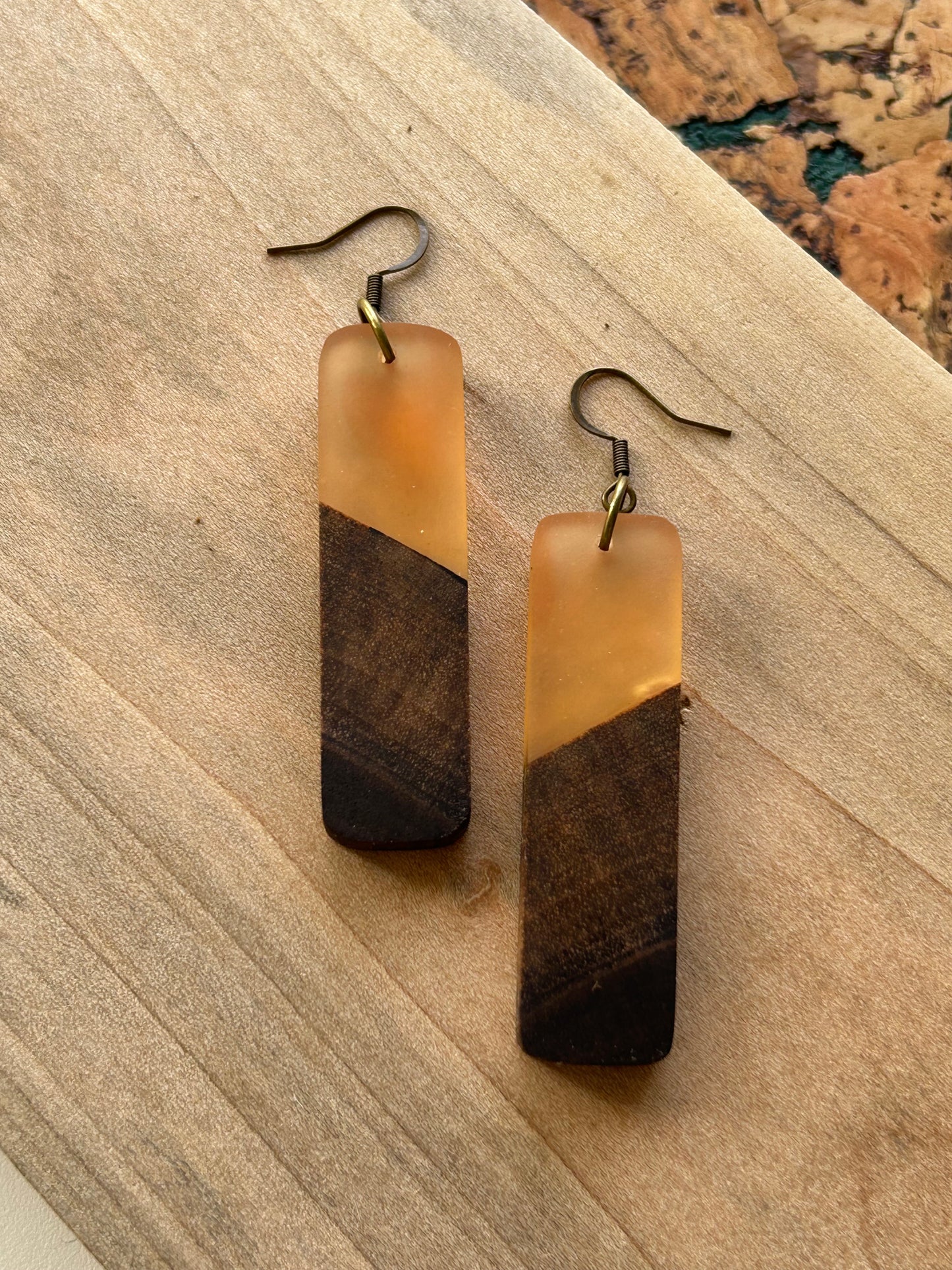 Walnut w/ Tiger Orange