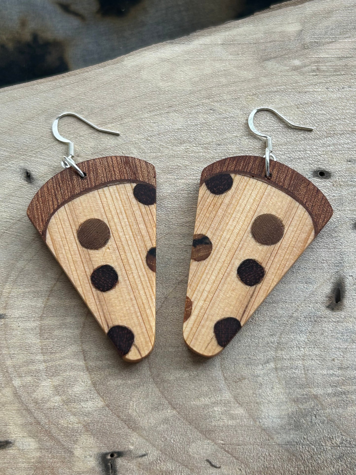 Pizza Earrings