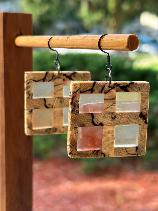 Pecan and Resin Windows