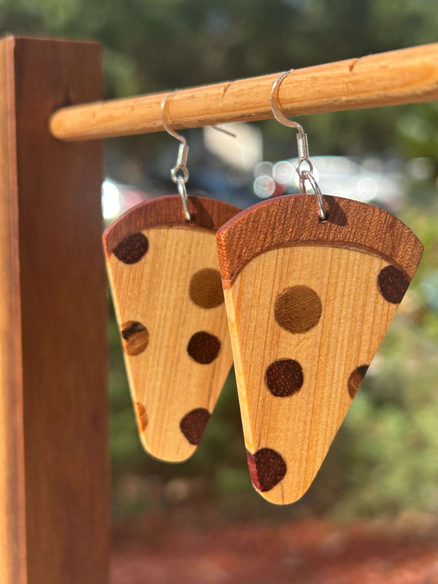 Pizza Earrings