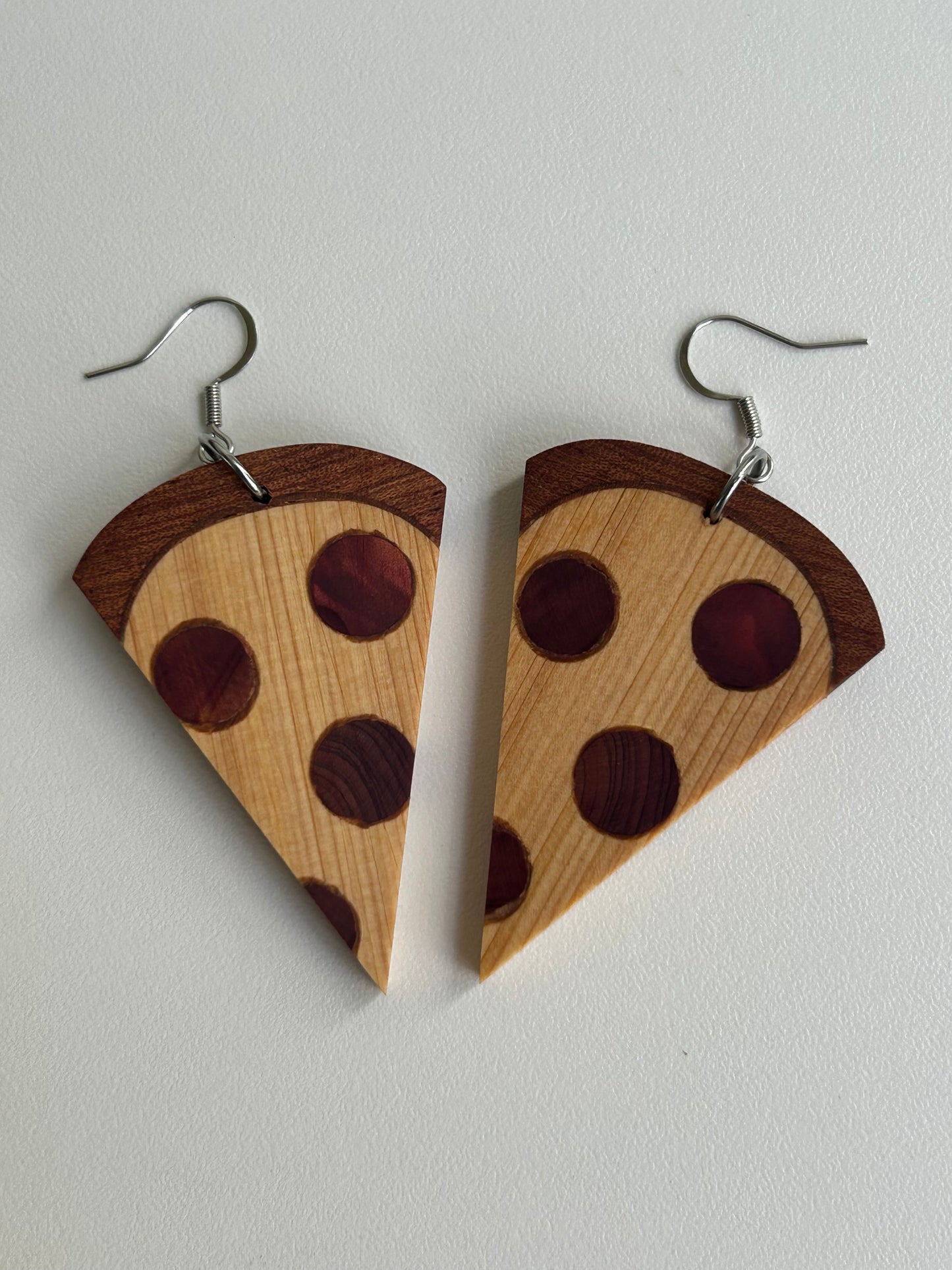 Pepperoni Pizza Earrings