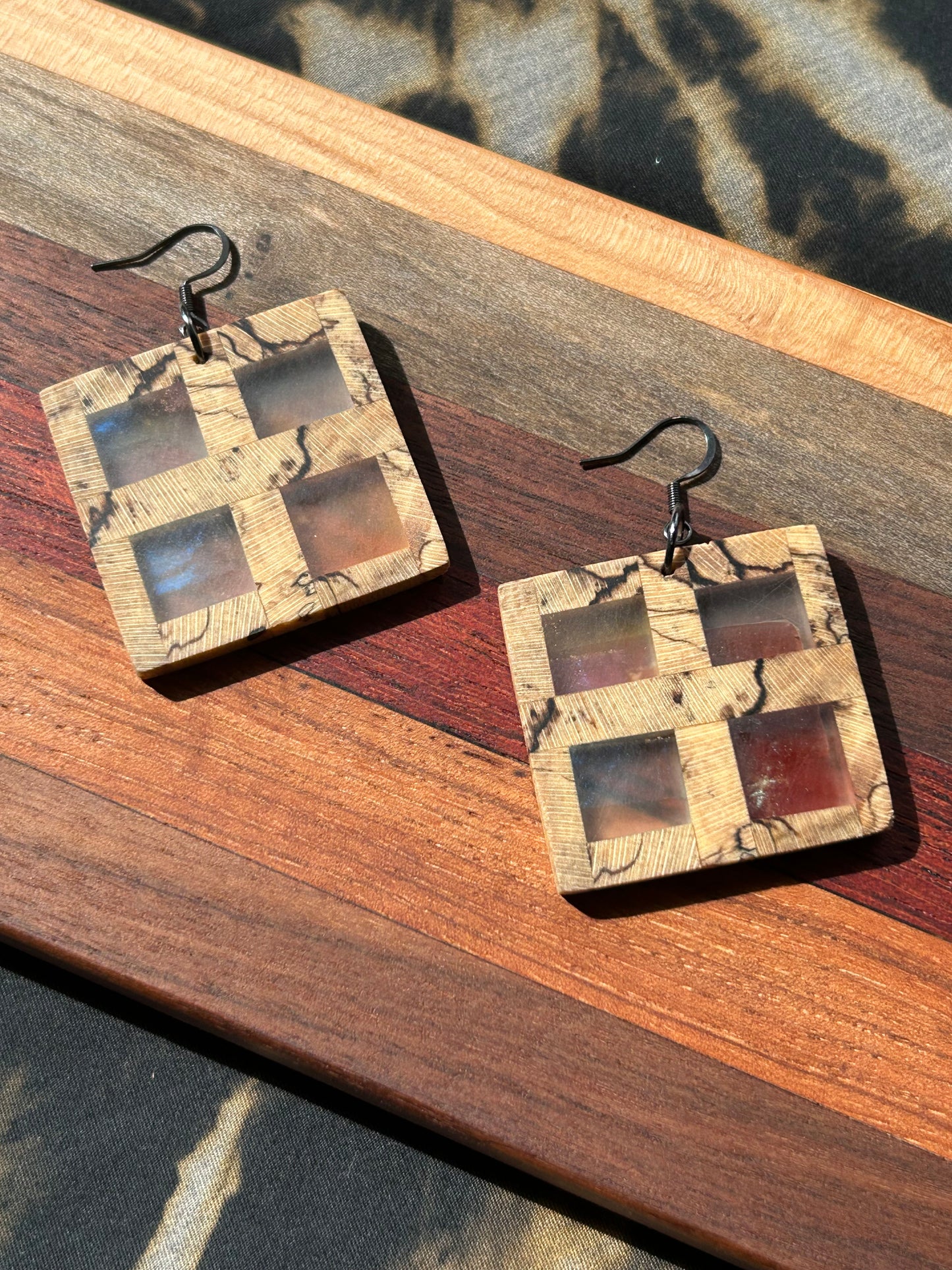 Pecan and Resin Windows