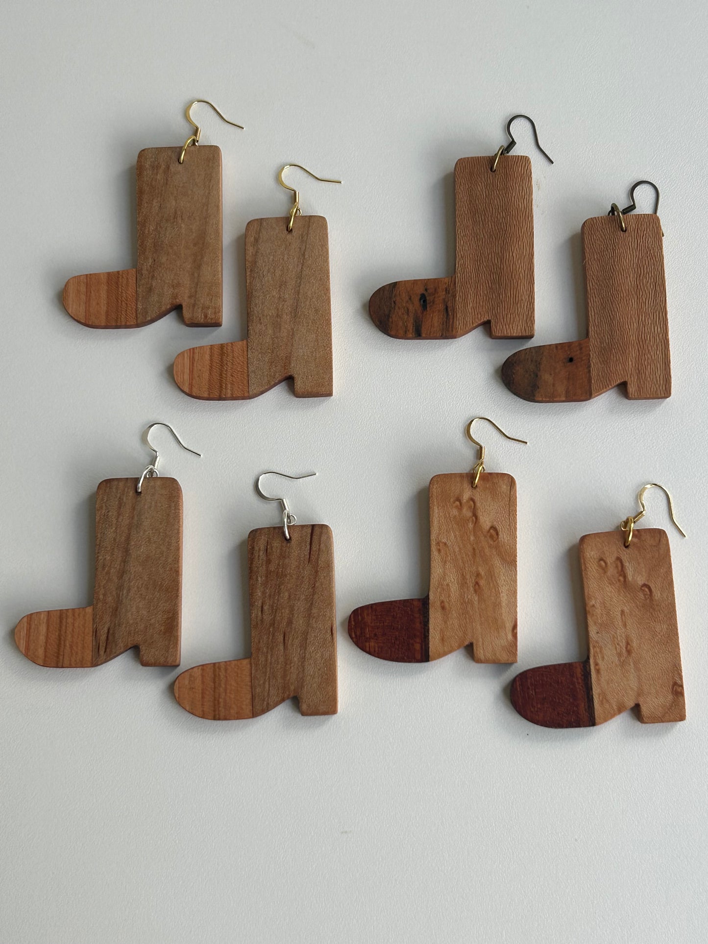 Maple and Sapele Boots