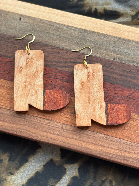 Maple and Sapele Boots