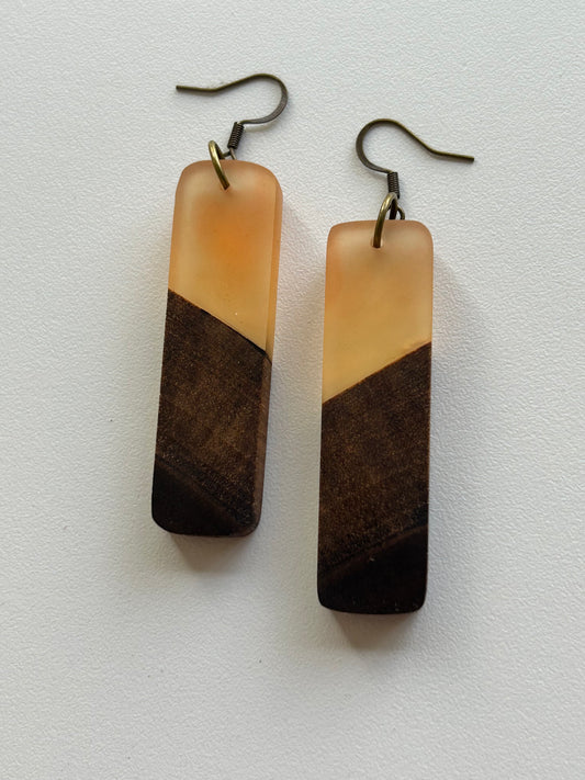 Walnut w/ Tiger Orange